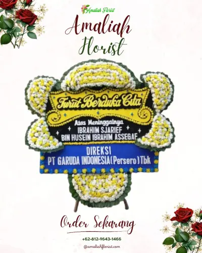 Papan Bunga Duka di Banyuning